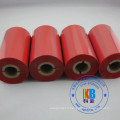 Vinyle étiquette en plastique impression couleur rouge résine imprimante compatible ruban de transfert thermique